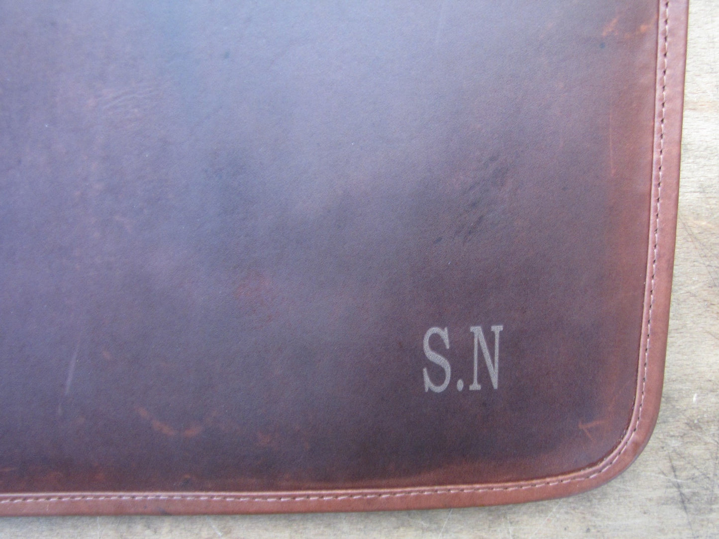 Brown Leather Presentation A4 Folder Portfolio H0100