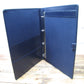 Blue Leather Classic Car Document A4 Folder Ring Binder