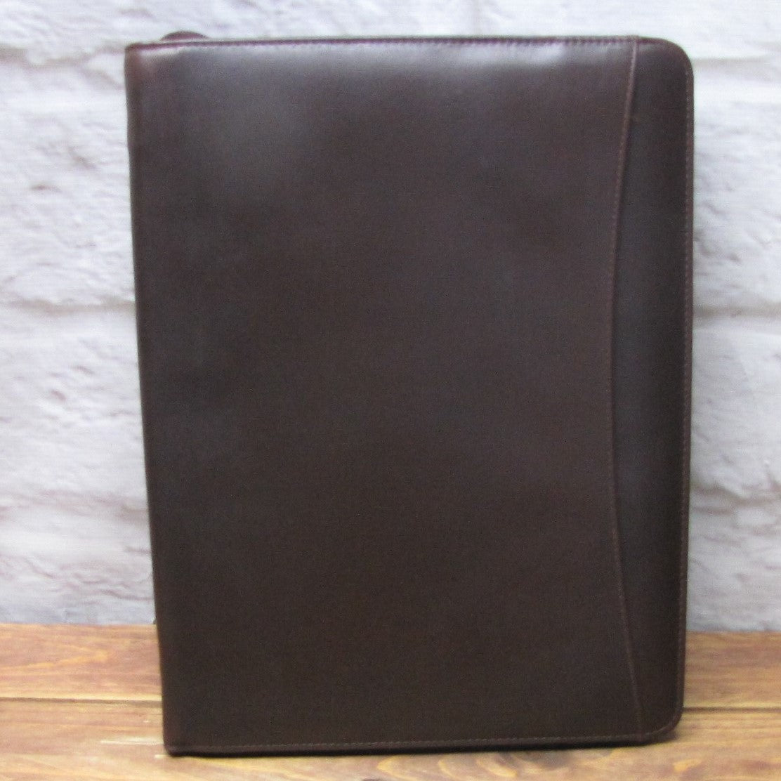 Copy of Brown Leather Presentation A4 Folder Portfolio H0125