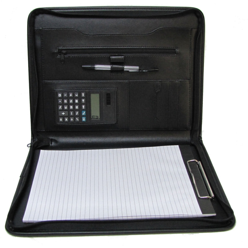 Black PU A4 Folder Organiser 3108