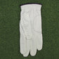 Mens Bowls Glove, Gabretta White Leather