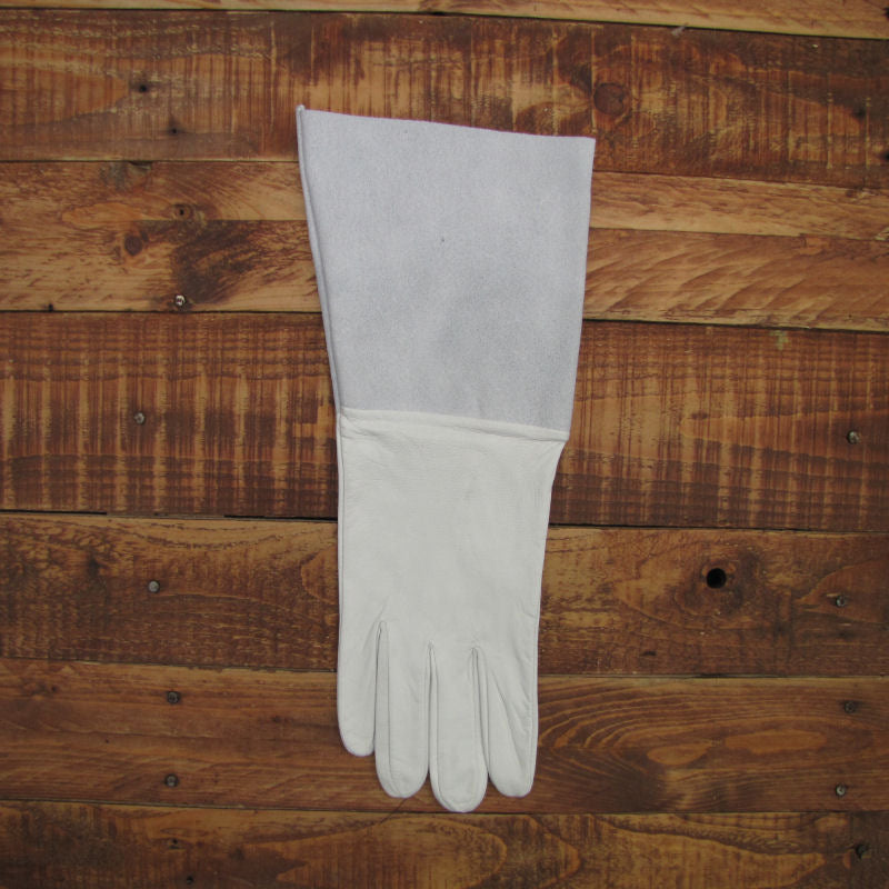 Leather Gardening Gloves with Safety Cuffs