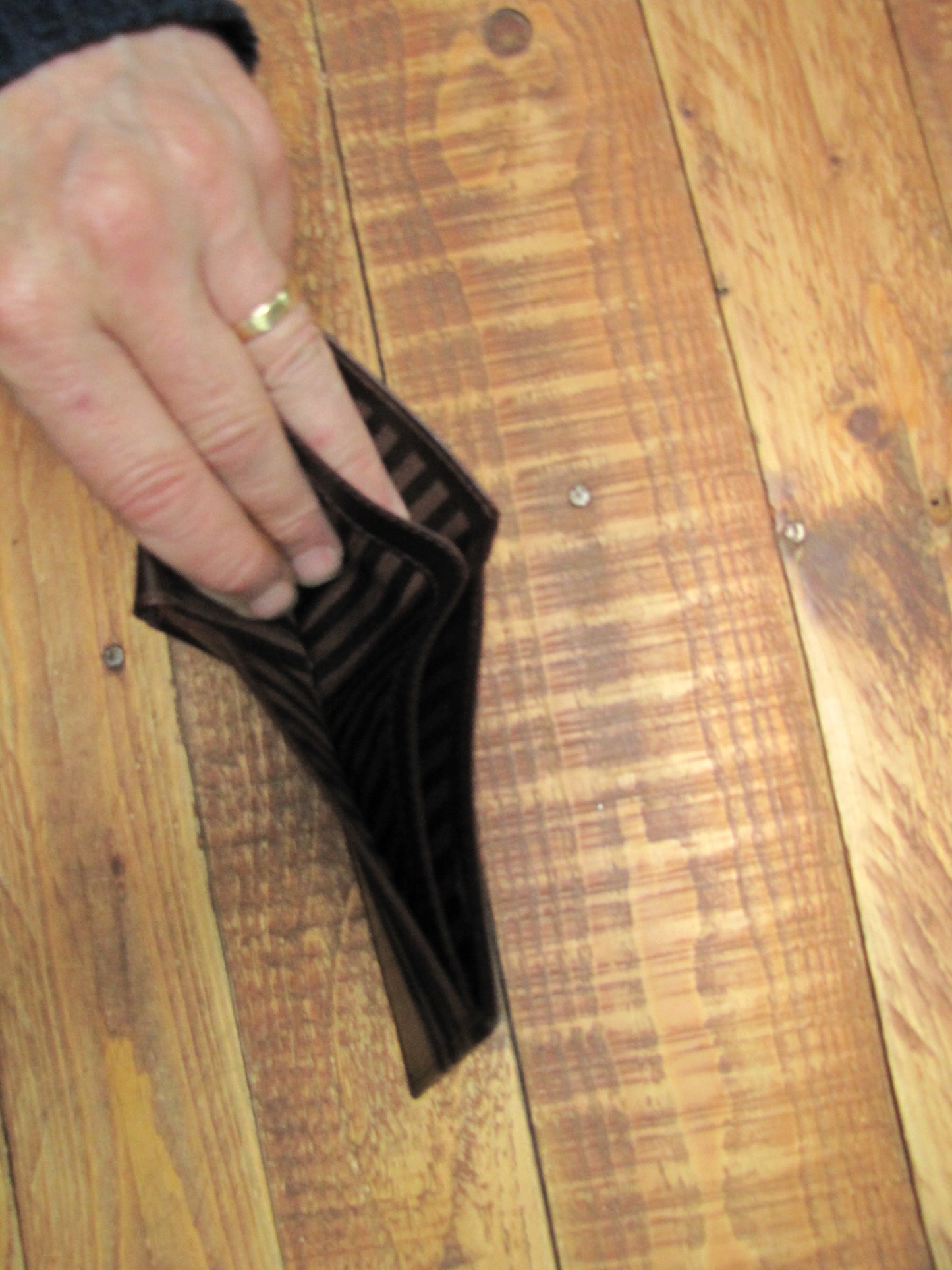 Personalised Brown Leather Wallet Gift Boxed