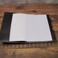 Brown real Leather A5 diary notebook cover option to personalise with name logo