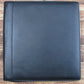 Left Hand Black Leather A4 Folder Organiser Portfolio 4 Ring Organiser