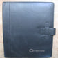 A4 Folder Personalised Leather Leaving Gift Name (Black)