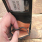 Black Leather ID Wallet