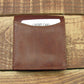 Brown Leather ID Wallet