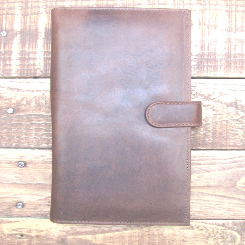Travel Passport Wallet Tan Leather
