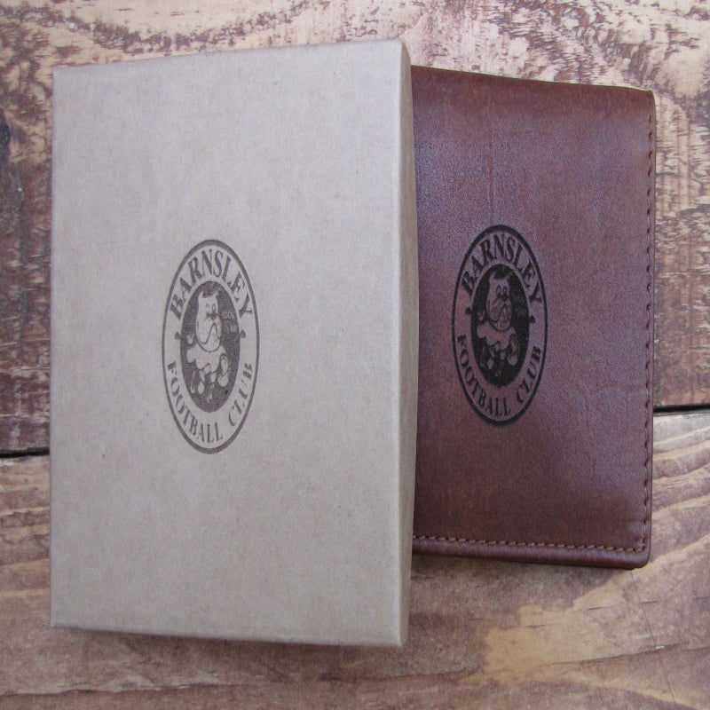 Real Leather Wallet with your Football Crest Logo (Any Team)