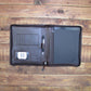 Brown Leather A5 Folder Organiser Portfolio Diary Holder H0039-Brn