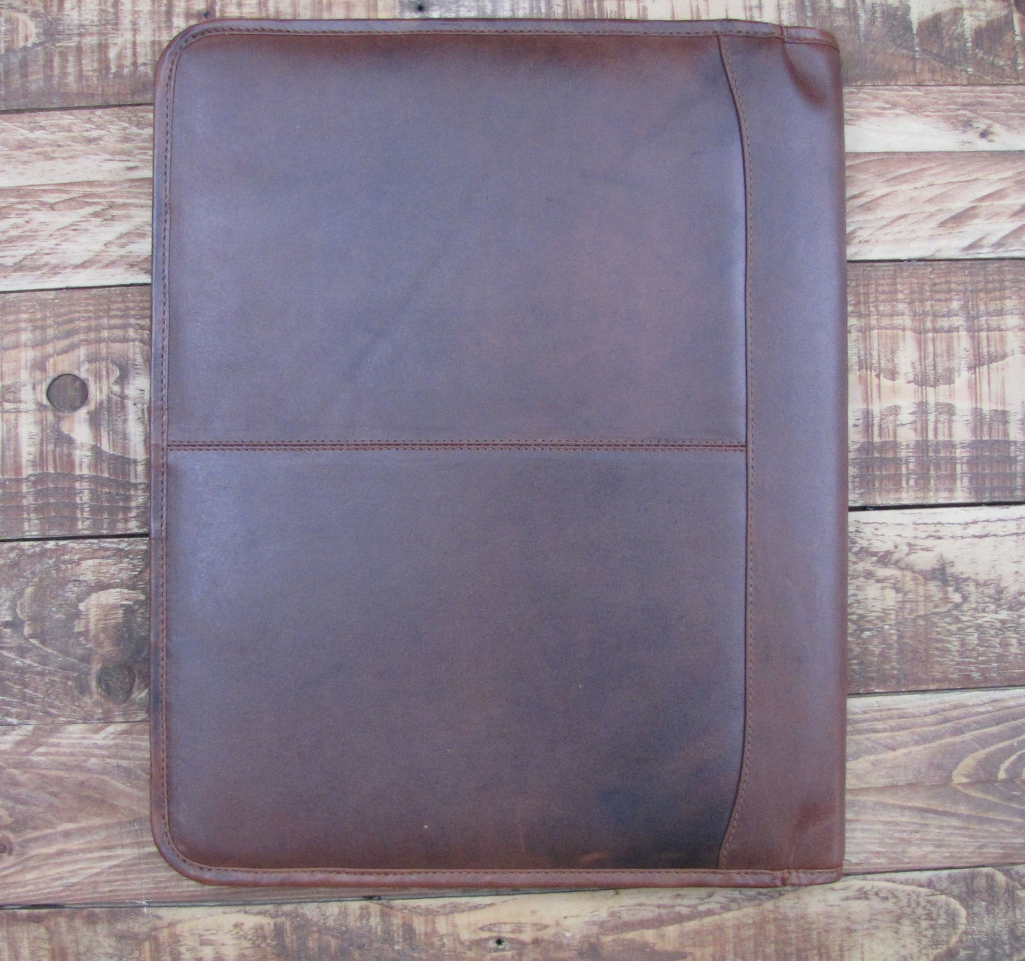 Brown Leather Classic Car Document A4 Folder Portfolio H0100-BRN-CLASSIC CAR