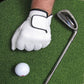 Mens Golf Glove, Gabretta White Leather Left or Right Handed