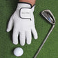 3 X Mens Golf Glove, Gabretta White Leather Left or Right Handed