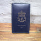 Genuine Leather Blue Golf Score Holder with Option to Personalise