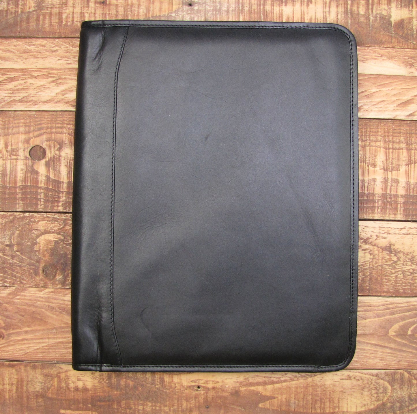 Black Leather Classic Car Document A4 Folder Portfolio H0100-BLK-CLASSIC CAR