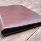 Brown Leather Classic Car Document A4 Folder Ring Binder VS993
