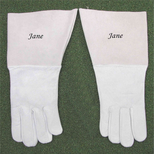 Leather Gardening Gloves with Safety Cuffs Gift Boxed