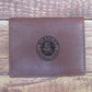 Leather ID Wallet Tan Leather