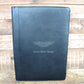 Black Leather Classic Car Document A4 Folder Portfolio IT08-BLK