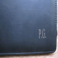 Left Hand Black Leather A4 Folder Organiser Portfolio 4 Ring Organiser