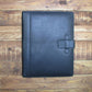 Black Leather A4 Folder Organiser Portfolio IT124-BLK