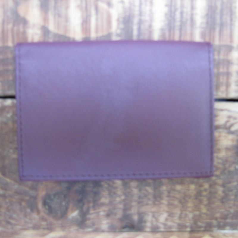 Pink Leather ID Oyster Card Wallet