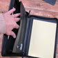 Executive Black Leather A4 Folder Portfolio H0100-BLK
