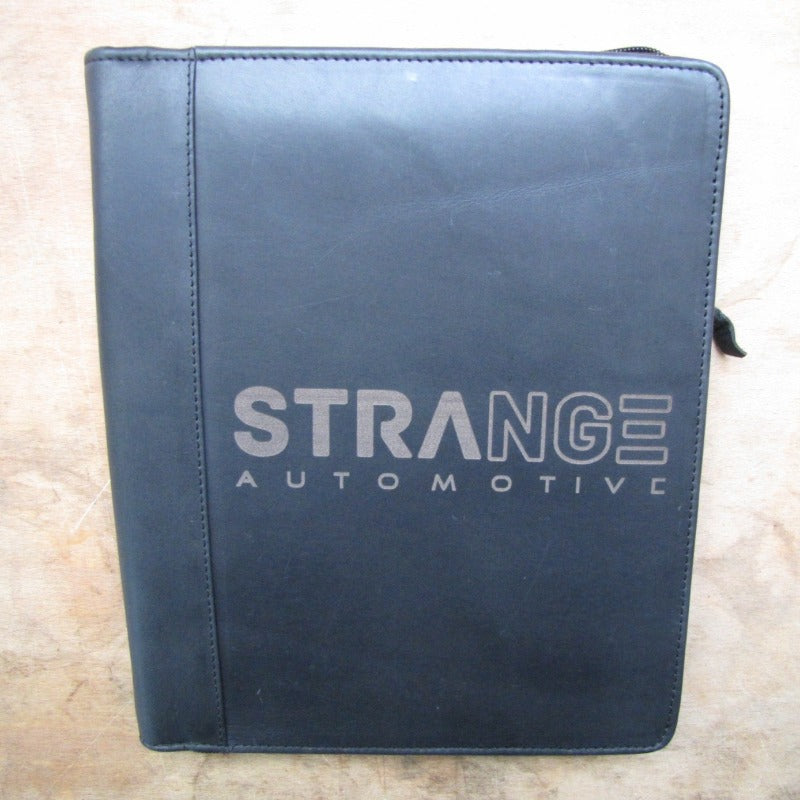 Black Leather Classic Car Document A4 Folder Portfolio H0100-BLK-CLASSIC CAR