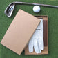 Golf Player Gift Score Card Holder & Golf Glove for Men - Personalisation Included in Price!